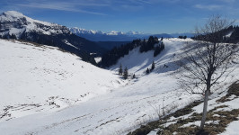 Chamechaude et le taillefer au loin